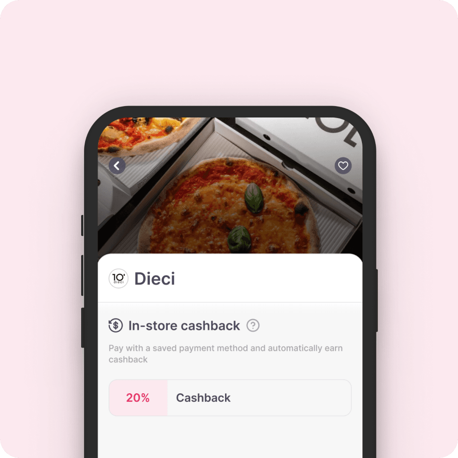 In-store Cashback